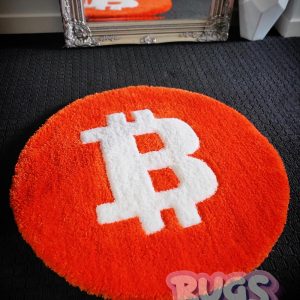 Bitcoin Round Rug